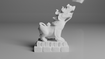 Foo lion - 3D printed